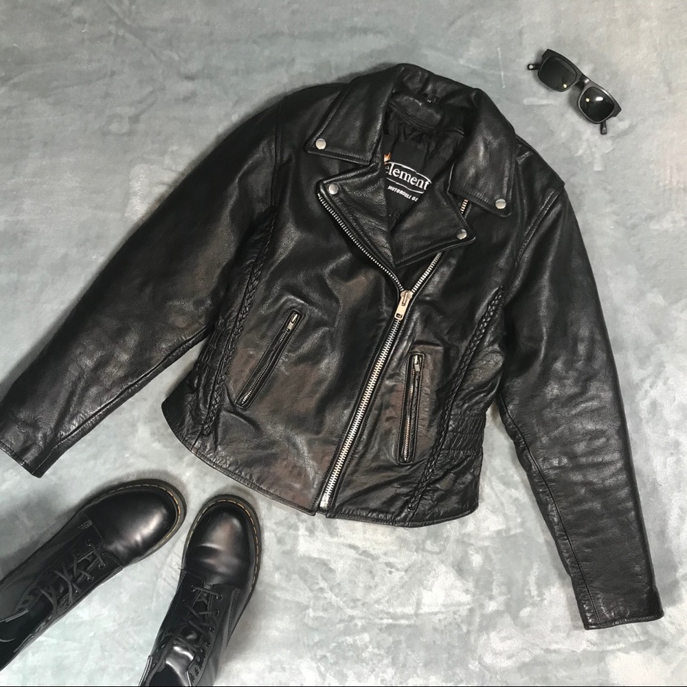 NWOT Leather Moto Jacket - Picture 8 of 8